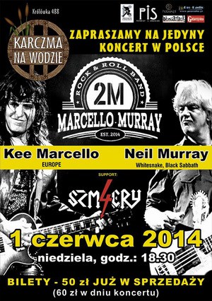 Kee Marcello i Neil Murray - jedyny koncert w Polsce 